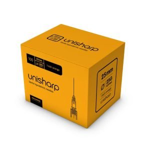 Unisharp Hypodermic Needles 25G