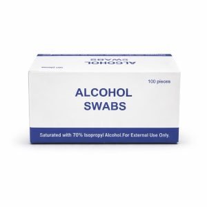 Alcohol Swabs 1 box 100 wipes inside for clinical use