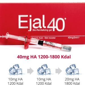 Ejal40 Bio-revitalising gel - 1 x 2ml red box with syringe