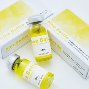 2 boxes of Pine Bottle 5 x 10ml Lipolysis Solution and 2 vials yellow
